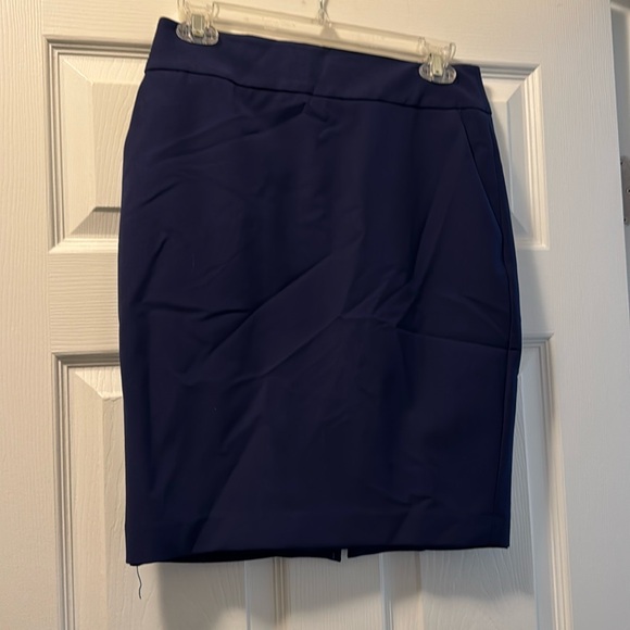 Express Dresses & Skirts - Elegant Express Navy Blue Women's Pencil Skirt